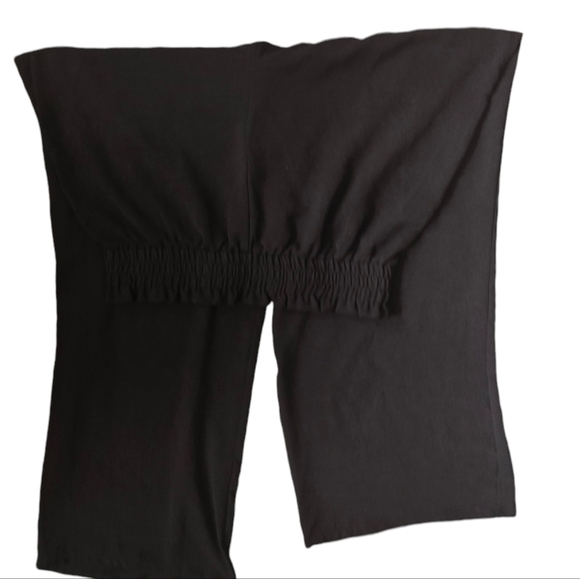 NWOT IWOLLENCE Wide Leg Pants/High Waist, Black, Women's Size Large - Picture 7 of 13